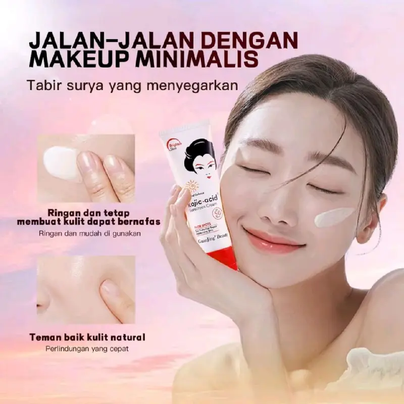 SUNSCREEN KOJID ACID (BPOM)  SPF 50 PA +++ SUNSCREEN WAJAH & TUBUH 2