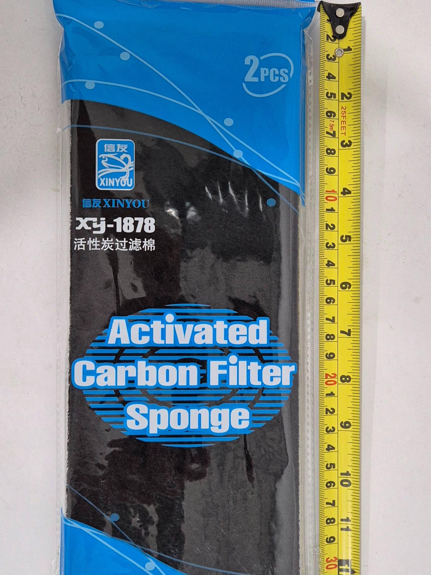 Activated Carbon Filter XY-1878 Sponge Aquarium Fish Span Fish Akuarium Ikan XinYou