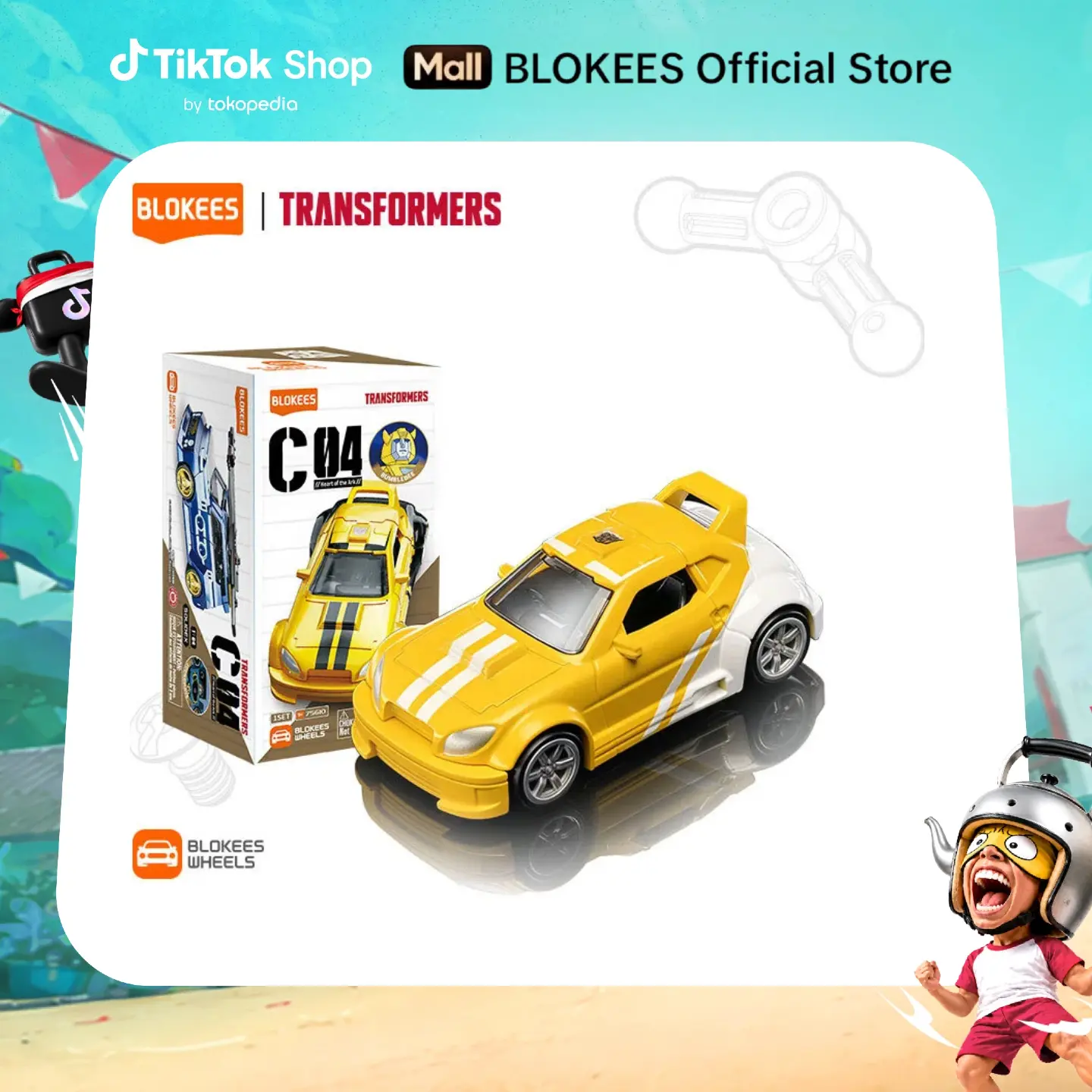 BLOKEES WHEELS TRANSFORMERS C04 Heart of the Ark