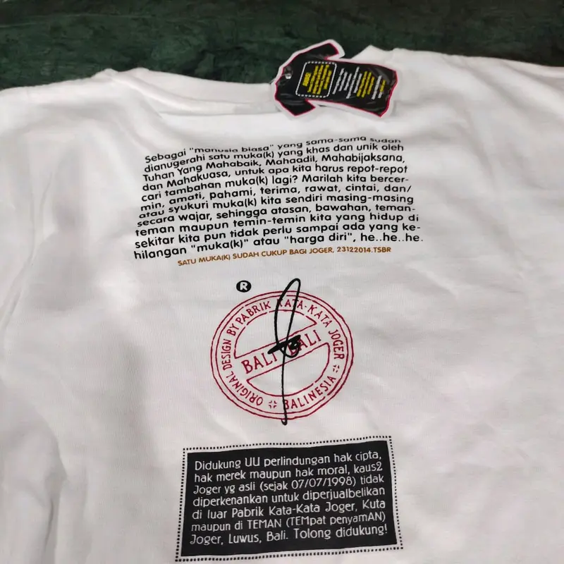 KAOS JOGER BALI ORIGINAL 100% ASLI 4