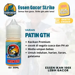 Essen Gacor Strike x Bintang Essence - Essen Mancing Ikan patin 30ml