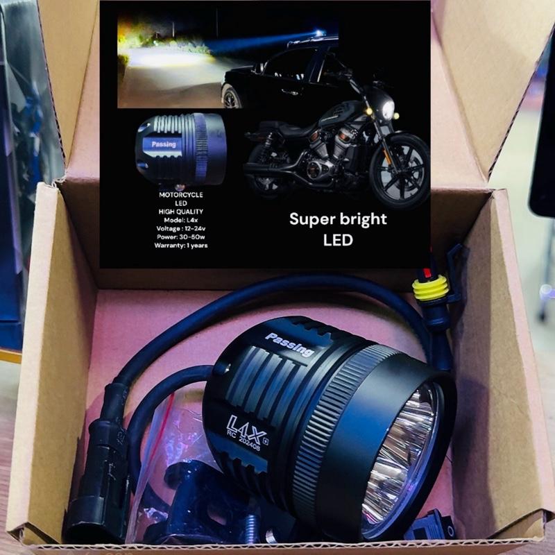  Đèn trợ sáng L4x mẫu mới tích hợp sẵn auto pasing gắn được các dòng xe 