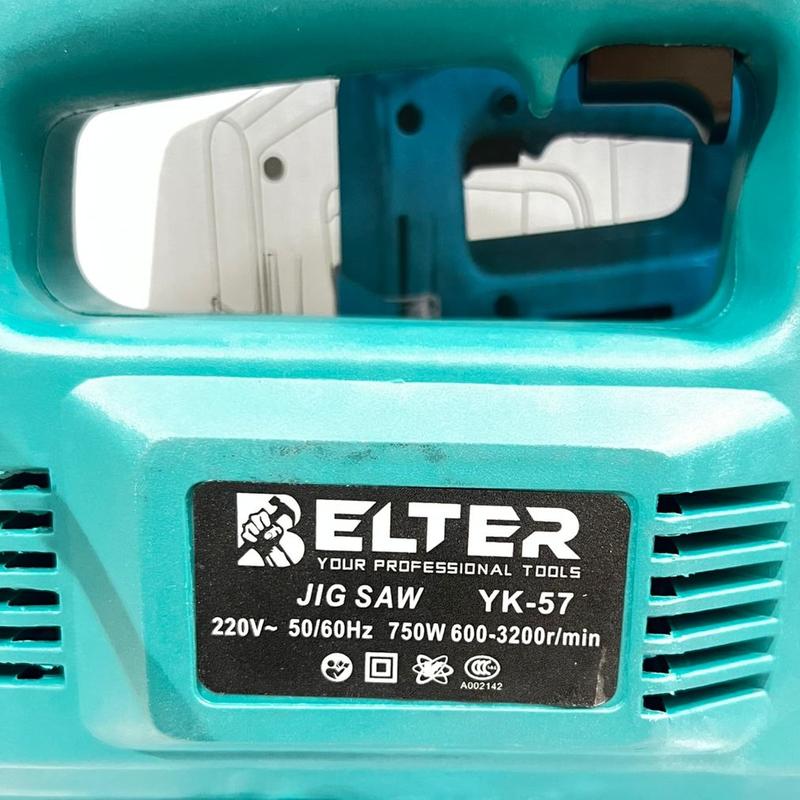BELTER Jigsaw Mesin Gergaji Listrik Potong Kayu Variable Speed Gergaji Potong Kayu Triplek 6