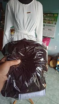 Product Review of Gamis Abaya rompi cringkle airflow by dereza style Dress Wanita Muslim Arab Variasi Crinkle from s**9 1