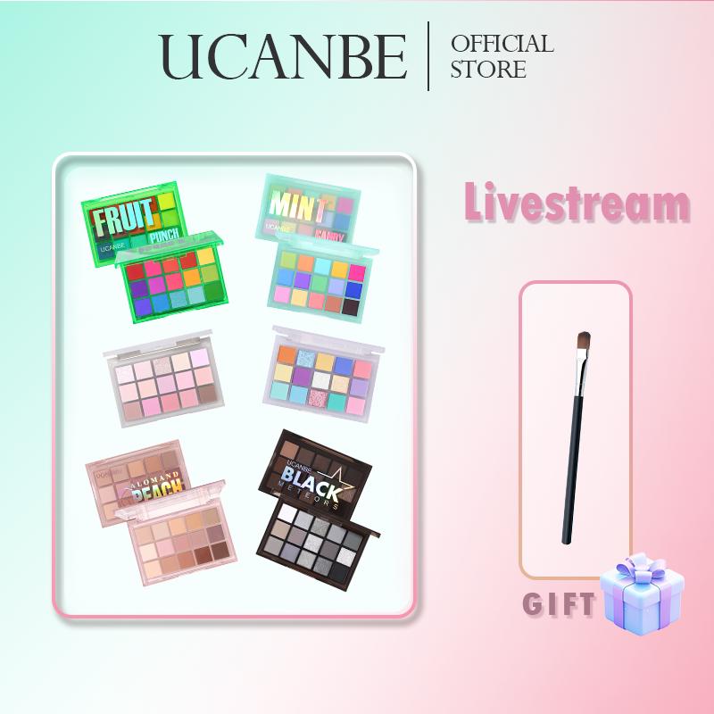   2026 SALE 【KOC KOL Phấn Mắt Màu Pastel UCANBE 15 Màu Sắc Tố Cao Dễ Pha Trộn Quà Tặng Miễn Phí Với Mua Hàng Trực Tiếp 