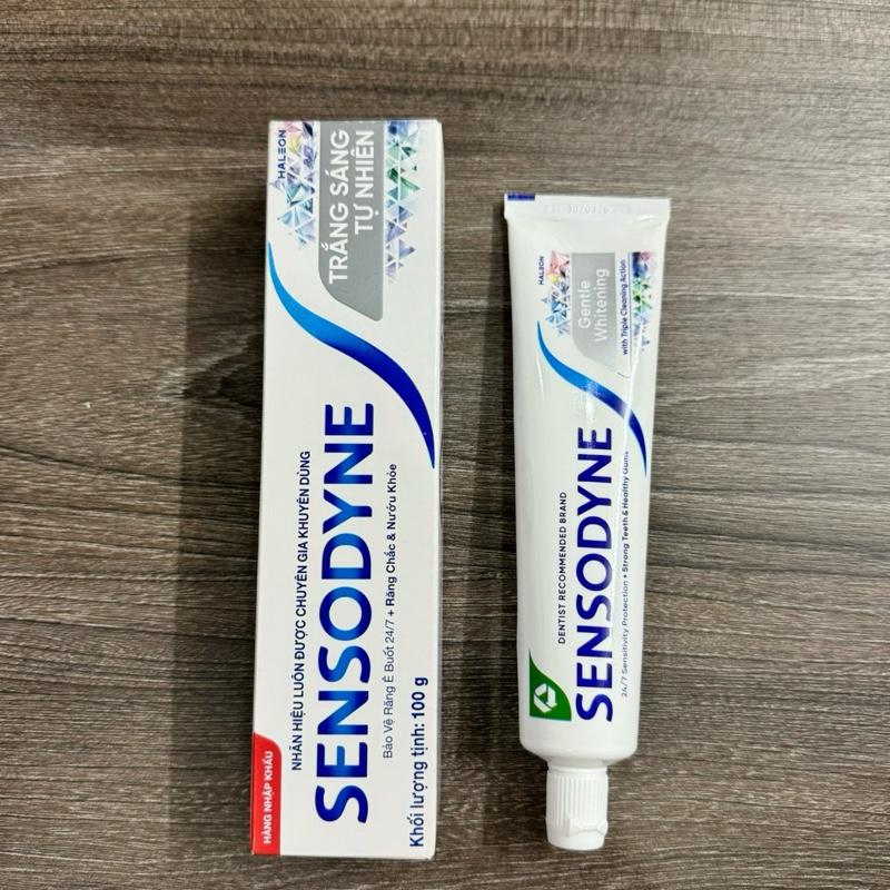 Mã 1: Kem đánh răng nhập khẩu SENSODYNEE HỖ TRỢ LÀM TRĂNGS RĂNG an toàn và hiệu quả. (mua từ 2 tuyp trở lên,tặng 1 vỉ (3 cái)dụng cụ cạo lưỡi)
