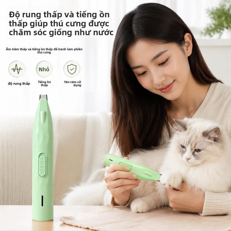 Máy cắt tỉa lông chân mèo chuyên dụng, dụng cụ chăm sóc chân chó, máy cắt điện…