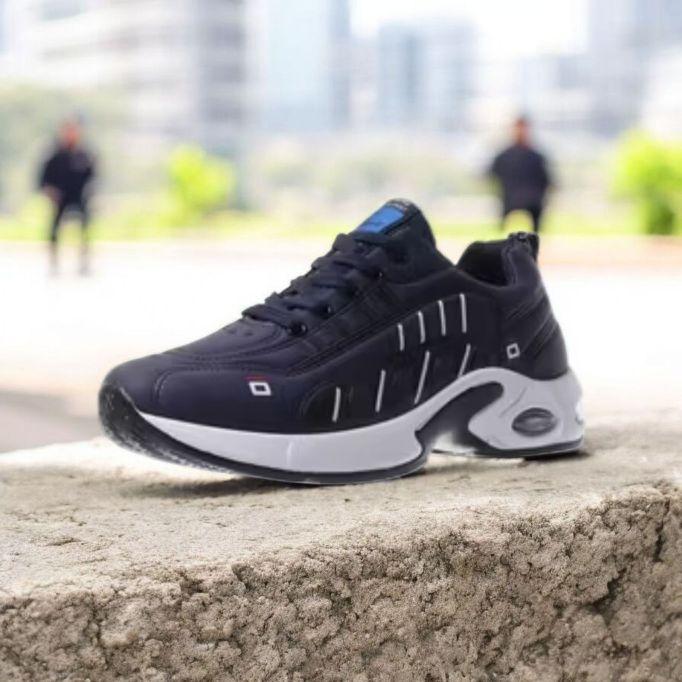 Hembos Timbul Sepatu Sneakers Casual Running Pria dan Wanita Kekinian Terbaru Hitam Gold Nilon Diana Albani Hizet Ukuran 39-43 Shoes