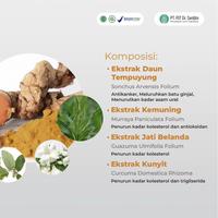 Gambar Calterol 100's Kapsul Dr. Sardjito - Obat Herbal Penurun Kolesterol dari gwenolshop24 Kota Surabaya 4 Tokopedia