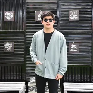 KARDIGAN PRIA TEBAL - FAHRY OUTHER - CARDY LEMBUT BAHAN FLECE PREMIUM