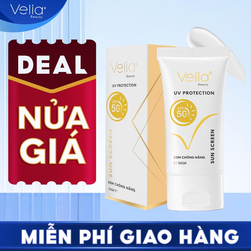 [ #04 DEAL NỬA GIÁ ] Kem Chống Nắng SPF 50+ Velia Sun Cream Sunscreen