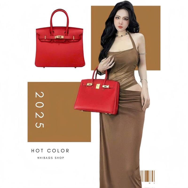 ( Không Hộp)  Túi xách nữ sang trọng size 32/30/25 da PU MỀM DÀY NẶNG (KHÔNG LOGO) NB01 - NhiBags Shop tuixach hot trend