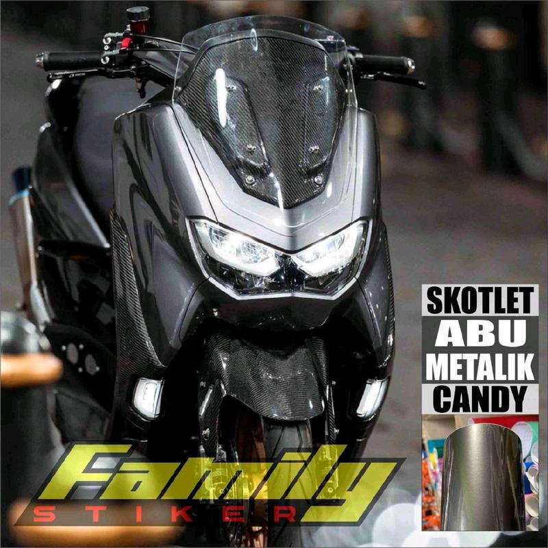 skotlet motor abu candy,skotlet gray candy,skotlet motor warna gray,skotlet abu candy,skotlet motor abu candy lebar 50 cm 1