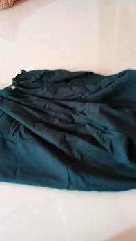 Product Review of gamis polos twil ori dress panjang busui tali samping Muslim Twill Kancing Cantik Karet Wudhu Kain Lembut Tebal Kerah Motif Wanita Rayon Katun Mewah Baju Maxi from A**h 3