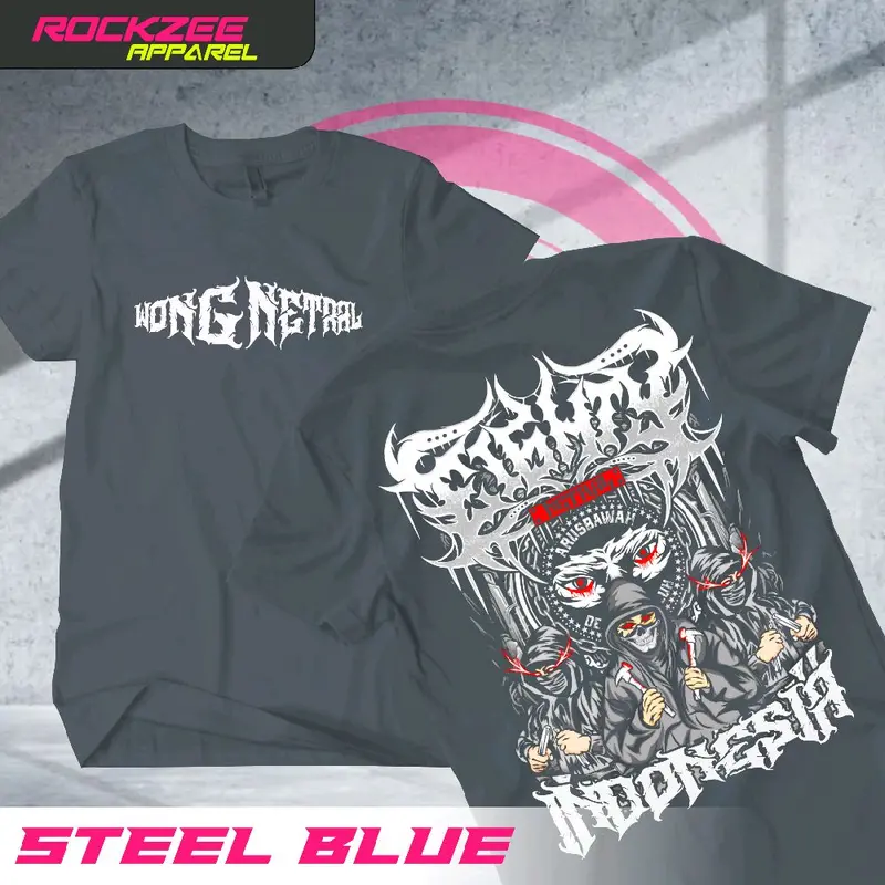Kaos (Wong Netral) Anak dan Dewasa Unisex Cewek-Cowok Kaos Distro bisa buat Couple Kain Katun Combed Premium 1