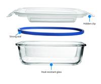 Gambar Vatiri Oven Glass Wadah Makan Microwave 630ml Rectangular - Tempat Makan Kaca Serbaguna PL630YG dari VATIRI HOME STORE Kota Administrasi Jakarta Pusat 4 Tokopedia