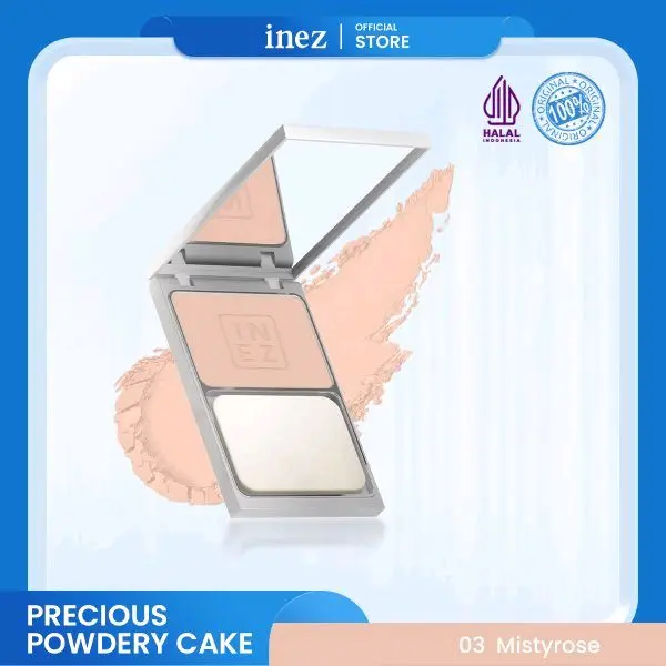 INEZ Bedak padat PPC / Bedak padat Full Coverage inez 2