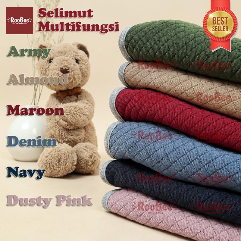 Jaket Blanket Ibu & Bayi - Blanket Bayi - Selimut Bayi Multifungsi 6