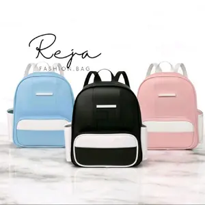 Tas Ransel Wanita Aqilla Kombinasi Serbaguna / Tas Gendong Kulit Sentetis Multifungsi Backpack Wanita