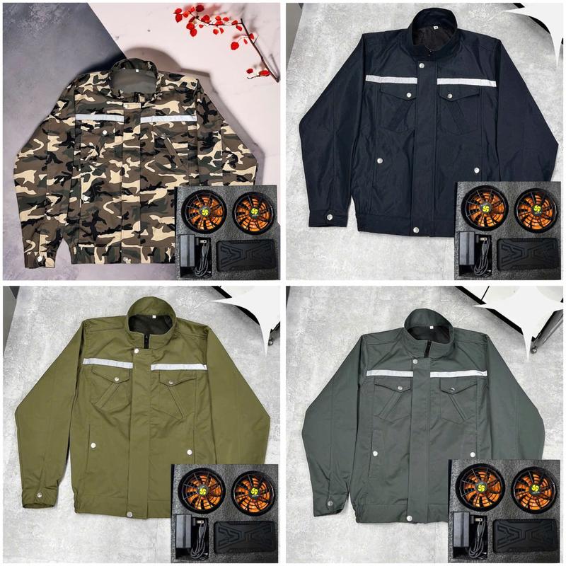 HÀNG BÁN CHẠY Áo Điều Hòa AKITA Chính Hãng Đầy Đủ Phụ Kiện Gồm Áo 2 Quạt 18V Pin Sạc dung lượng 96.000mAh Sử Dụng Từ 10 Đến 16 Tiếng Bảo Hành 12 Tháng