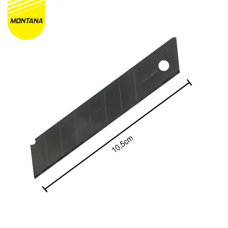MONTANA Cutter Isi Pisau Pemotong Blade Knife Cutting Blade Refill Serbaguna L-150 1/Refill 2