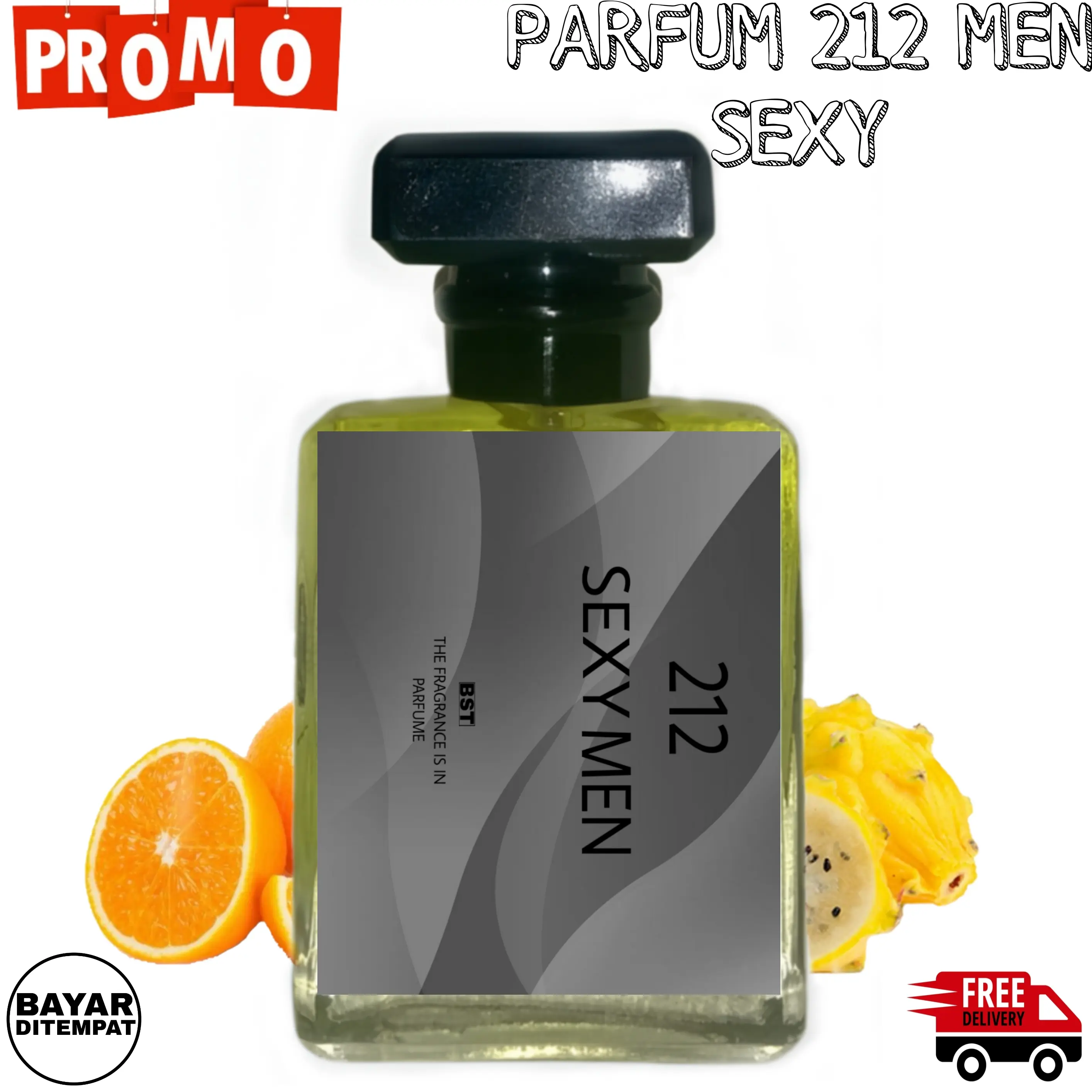 Parfume 212 S3xy Ment Tahan Lama / Minyak Wangi Untuk Lelaki Aroma Citrus 35ml Free BubleWrap Perfume Pria Terwangi  Cowok Pewangi Laki-Laki Wanita Perempuan Cewek