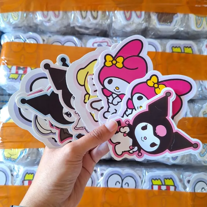 (100 Pcs) AMPLOP 3D LABUBU KUROMI LOTSO SERIES SIAP PAKAI CETAK 2 SISI 1