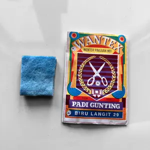 Pewarna Baju Warna Biru Langit Padi Gunting Pewarna Tekstil Wantex Wenter Malang