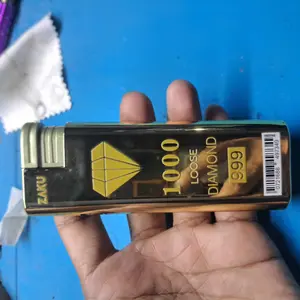 Terlaris Korek Api Gas Premium Gold Jumbo Luxury pro seri Bar - Korek Isi Ulang Mewah Full Metal Anti Angin Desain Emas 999 Stylish Aksesoris Pria Unik Kado Luxury bara