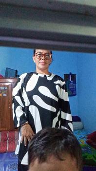 Product Review of Mode Syantik | SETELAN WANITA JUMBO MOTIF LORENG ONE SET SEHARI HARI  [BISA COD] Panjang Kulot Dewasa Baju Celana from K**h k**h 0