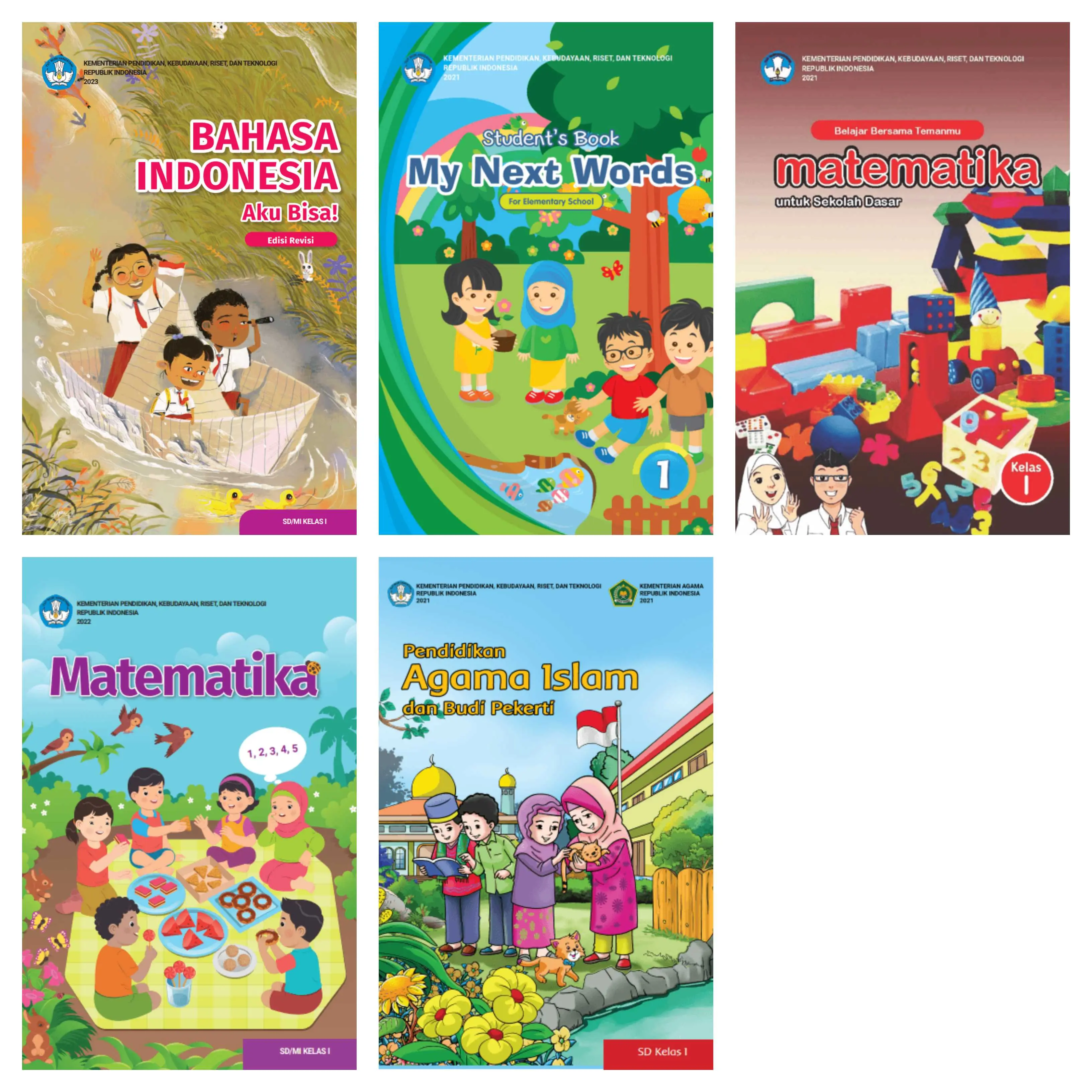 Buku Siswa Kelas 1 SD Kurikulum Merdeka Kurikulum Penggerak Revisi