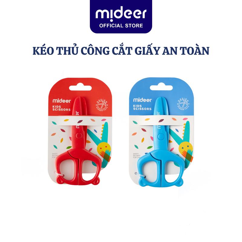 Kéo Thủ Công Cắt Giấy An Toàn Cho Bé An Toàn Mideer Craft Scissors