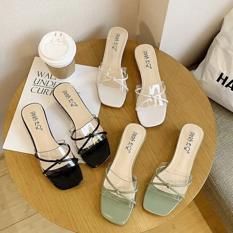 Sandal BDLL Wedge wanita 3cm