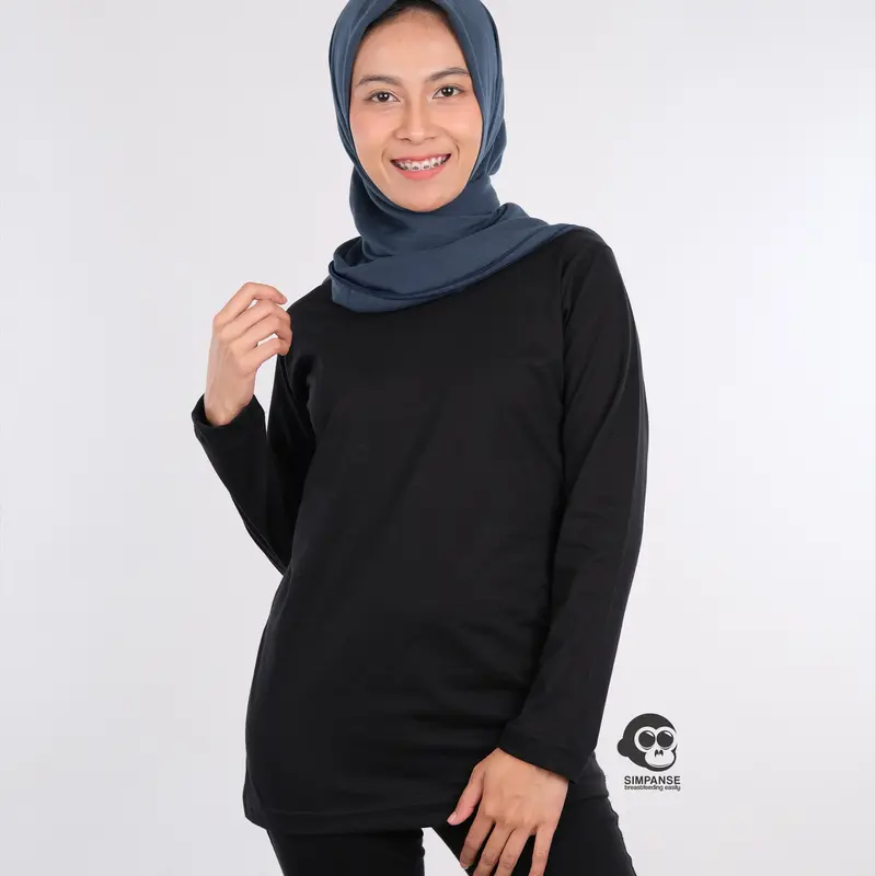 Simpanse KAOS NON BUSUI SIMPANSE Lengan PANJANG 1