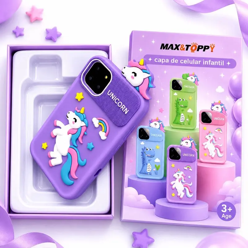 Celular brinquedo Câmera Infantil para Crianças de 3+ Anos Design Ergonômico e Resistente para Fotos e Vídeos