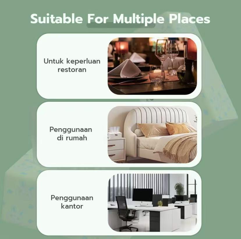 [Penawaran Super Baru] Tisu Wajah Mewah GLOSSE 3 Lapis, 360 Lembar, Tisu Wajah untuk Bayi, Gratis Ongkir, Harga Promosi