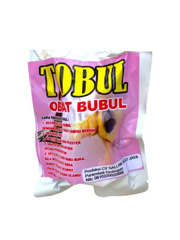 TOBUL obat bubul - obat bubul ayam di telapak kaki 1
