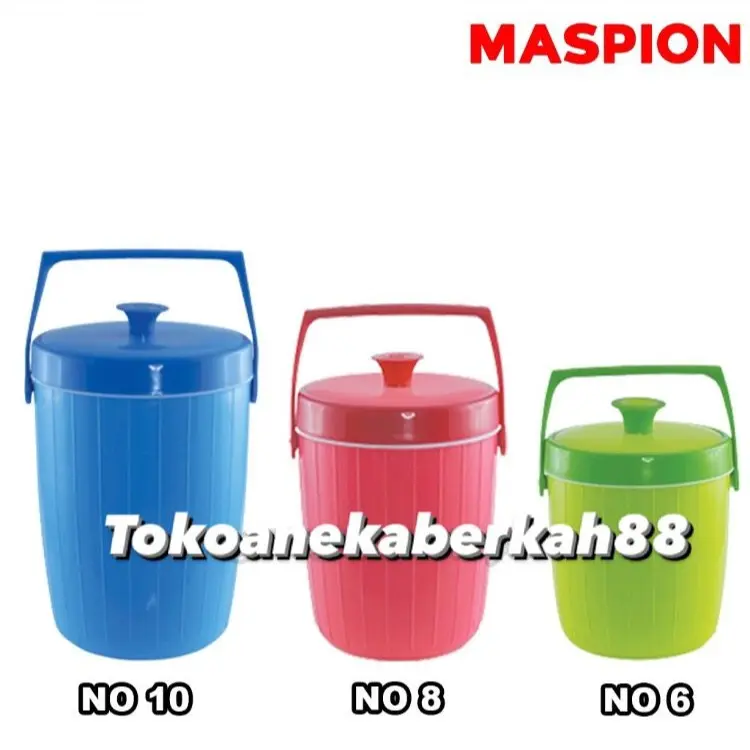 Maspion Termos Es / Termos Nasi / Rice buceket / Ice Bucket USA Nomor 6 , 8 , dan 10 2