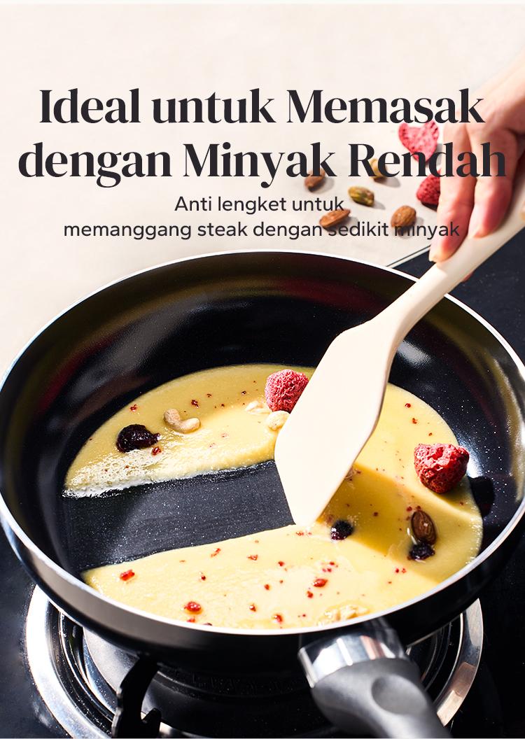 Redchef Nonstick Ceramic Rock Sea 7 Pcs Cookware Set Non PFAS& PTFE& PFOA Suitable for All Stoves Wok Frying Pan