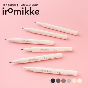 【安定感】三角軸でブレにくい ナチュ盛れ 極細 ウォータープルーフ iromikke 三角プリズムライナー 極細0.1mm  アイライナー 落ちにくい 描きやすさ革命 抜け感 涙袋 選べる6色