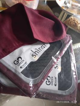 Product Review of Jilbab Segiempat Sinar Glamour Ansania / Hijab Sinar / jilbab segiempat sinar / jilbab pesta from p**e 1