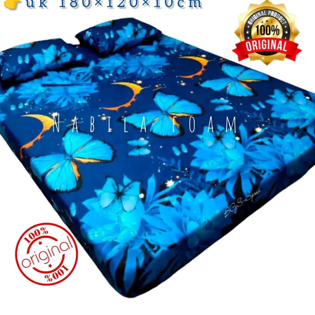 Kasur Busa d26 super awet uk P180xL120xT10cm muat 2 orang