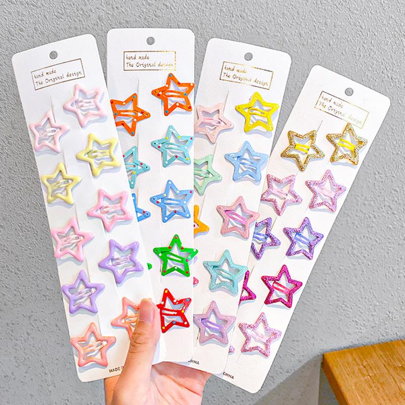 Product Introduction of Kẹp Tóc Đầy Màu Sắc Cho Em Bé Gái, 10 Cái / Lốc, Kẹp BB Ngọt Ngào Cho Trẻ Em, Phong Cách Thường Ngày Và Dễ Thương, Kẹp Tóc, Phụ Kiện Tóc 20