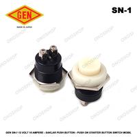 Gambar Gen SN-1 12 Volt 10 Ampere - Saklar Push Button - Push On Starter Button Switch Mobil dari Ono Shop Kota Administrasi Jakarta Barat 3 Tokopedia