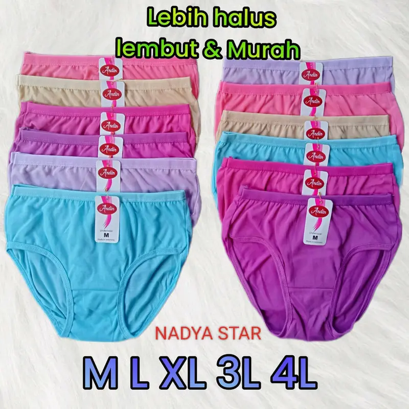 12pcs Celana dalam wanita Celana dalam remaja Cd wanita Cd anak remaja 1