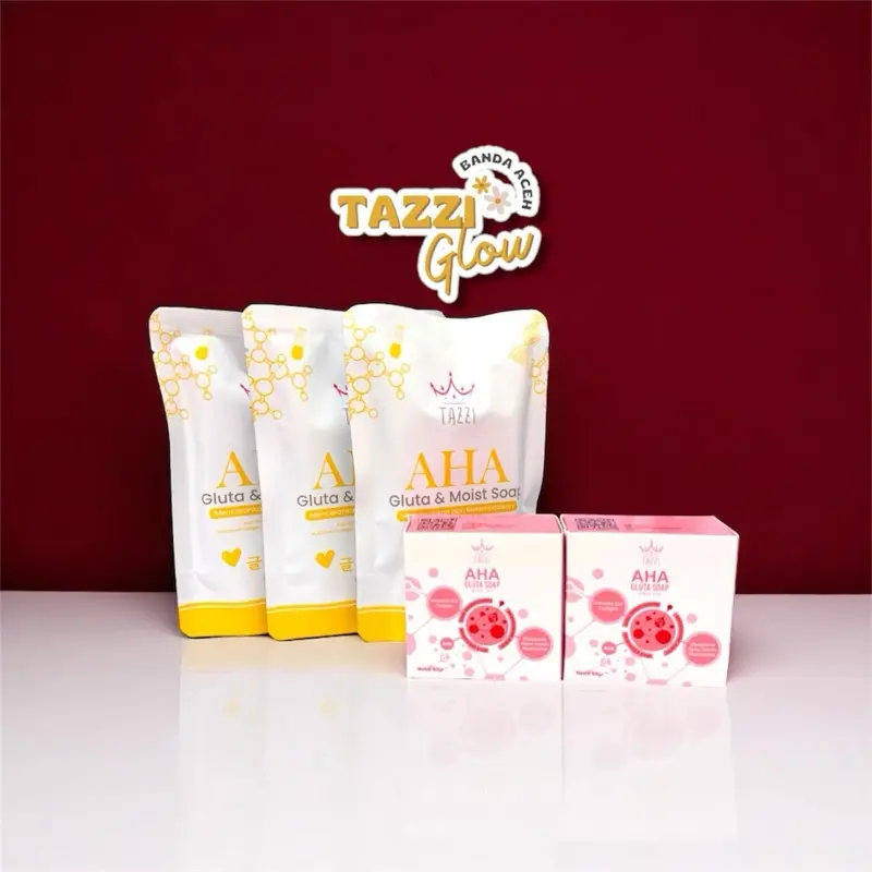3 Sabun kuning 2 Sabun pink Mencerahkan 1