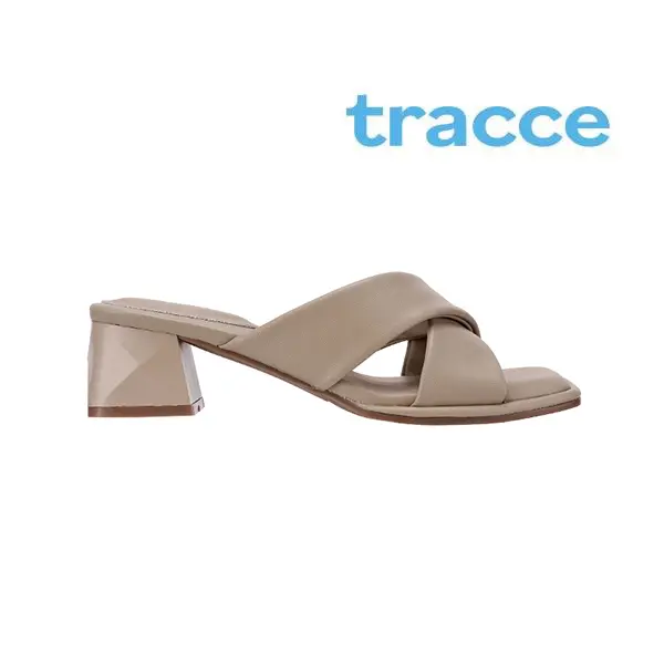 Everbest - Tracce YYF4001 Cross Strap Block heel sandals
