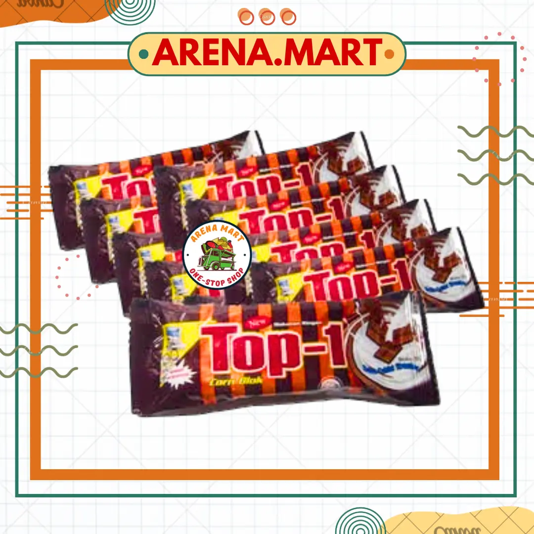Snack TOP 1 Kecil Berhadiah Uang / Jajanan TOP-1 Murah / Snack Top 1 Corn block / Ciki Berhadiah