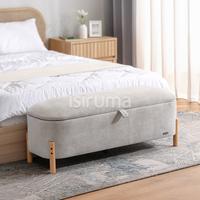 Gambar Kursi / Stool Minimalis PAO Bench Storage - Isiruma Furniture - Abu Kecoklatan dari Isiruma Indonesia Kota Tangerang 1 Tokopedia