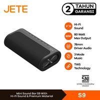 Gambar Speaker Bluetooth 80 Watt JETE S9 Hi Res Audio HIfi Sound Strong Bass Surround Sound - Garansi 2th dari Doran Wearable Official Store Kota Administrasi Jakarta Pusat 1 Tokopedia